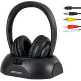 Draadloze TV Koptelefoon Over-Ear (30m, 8u Batterij) Zwart | 29% Korting