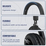 Draadloze TV Koptelefoon Over-Ear (30m, 8u Batterij) Zwart | 29% Korting
