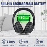 Draadloze TV Koptelefoon Over-Ear (30m, 8u Batterij) Zwart | 29% Korting