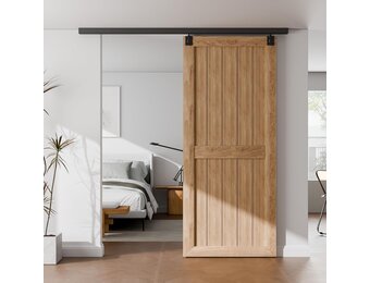 Schuifdeurbeslag Railsysteem 182cm Aluminium | 30% Korting