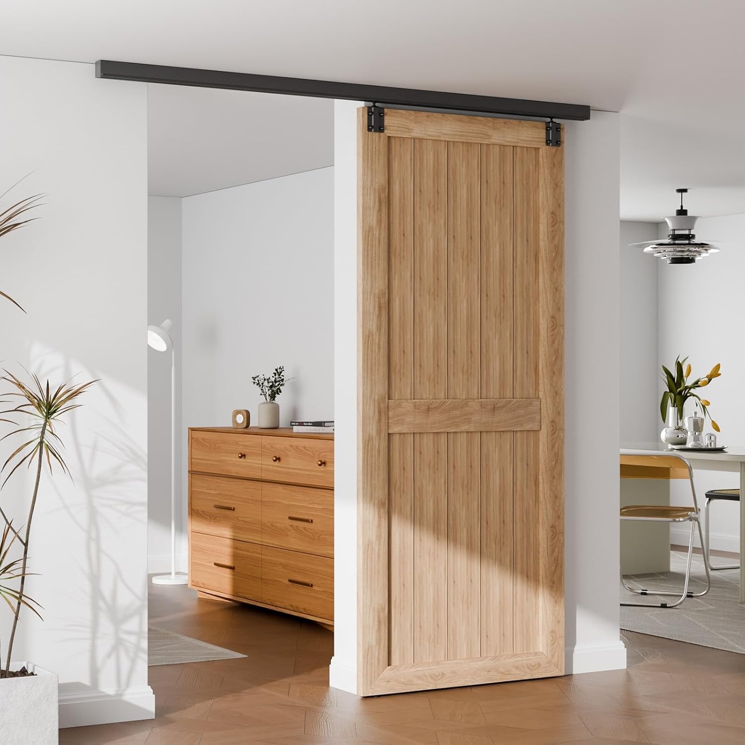 Schuifdeurbeslag Railsysteem 182cm Aluminium | 30% Korting