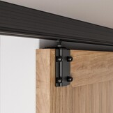 Schuifdeurbeslag Railsysteem 182cm Aluminium | 30% Korting