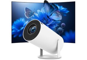 Draagbare Miniprojector 4K/1080p | Android 11, Netflix | WiFi 6 | 34% Korting