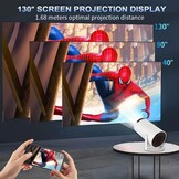Draagbare Miniprojector 4K/1080p | Android 11, Netflix | WiFi 6 | 34% Korting