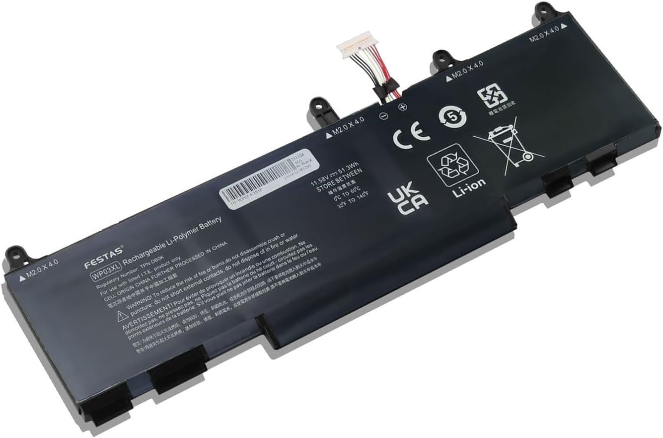 Laptop Batterij HP EliteBook/ZBook 51.3Wh - 29% Korting!