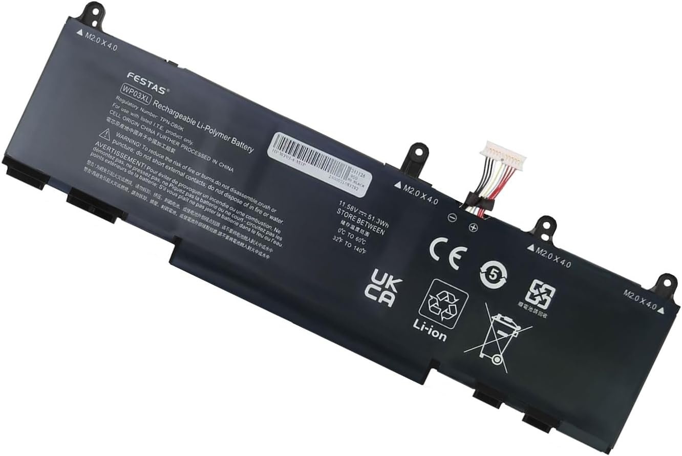 Laptop Batterij HP EliteBook/ZBook 51.3Wh - 29% Korting!