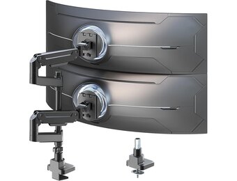 Dubbele Monitorarm (2x 17-49") met 30% Korting