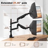 Dubbele Monitorarm (2x 17-49") met 30% Korting