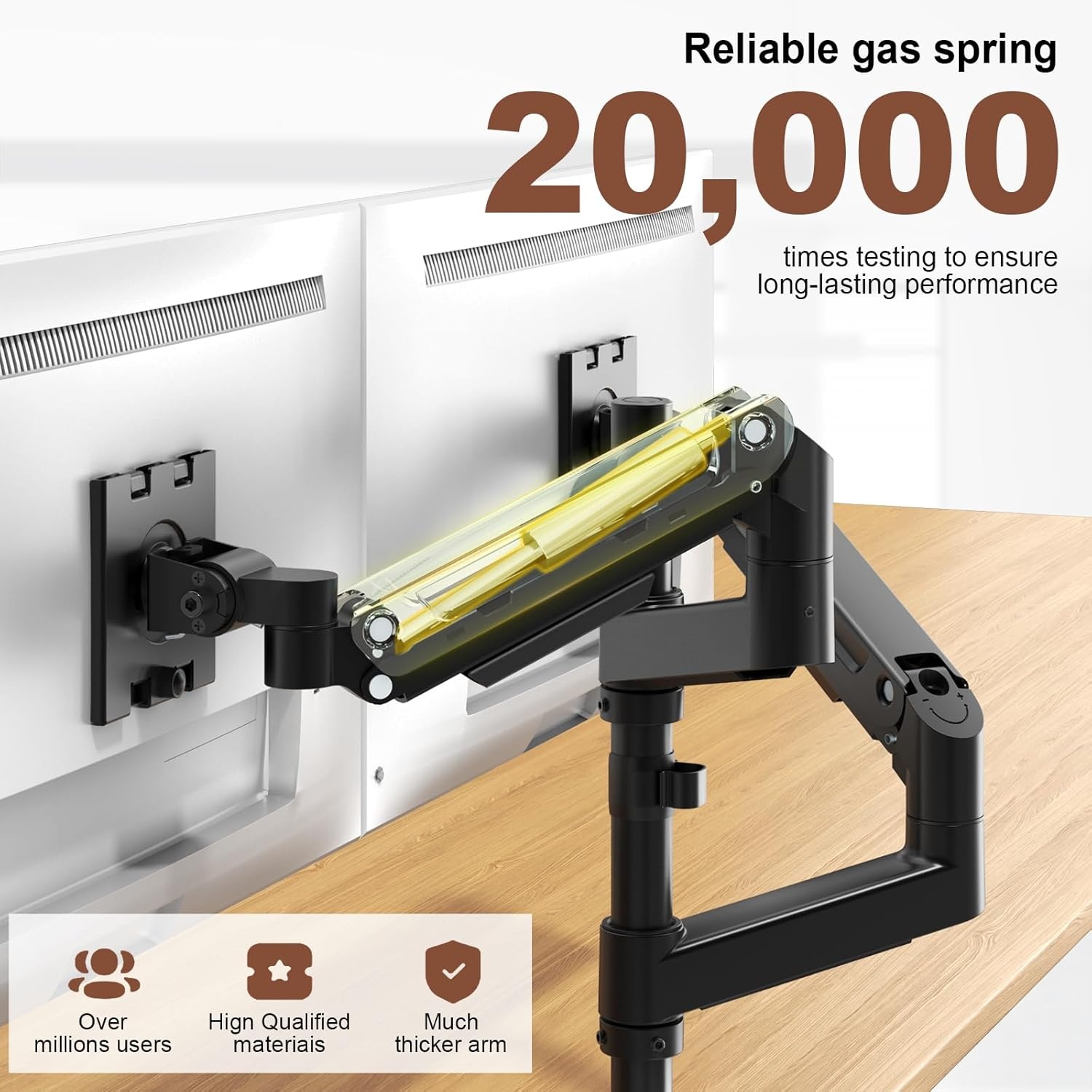 Dubbele Monitorarm (2x 17-49") met 30% Korting