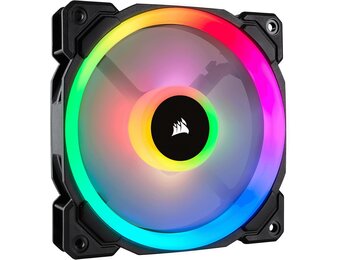 Corsair LL120 RGB PC-ventilator, 120mm, 28% Korting