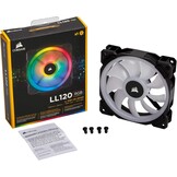 Corsair LL120 RGB PC-ventilator, 120mm, 28% Korting