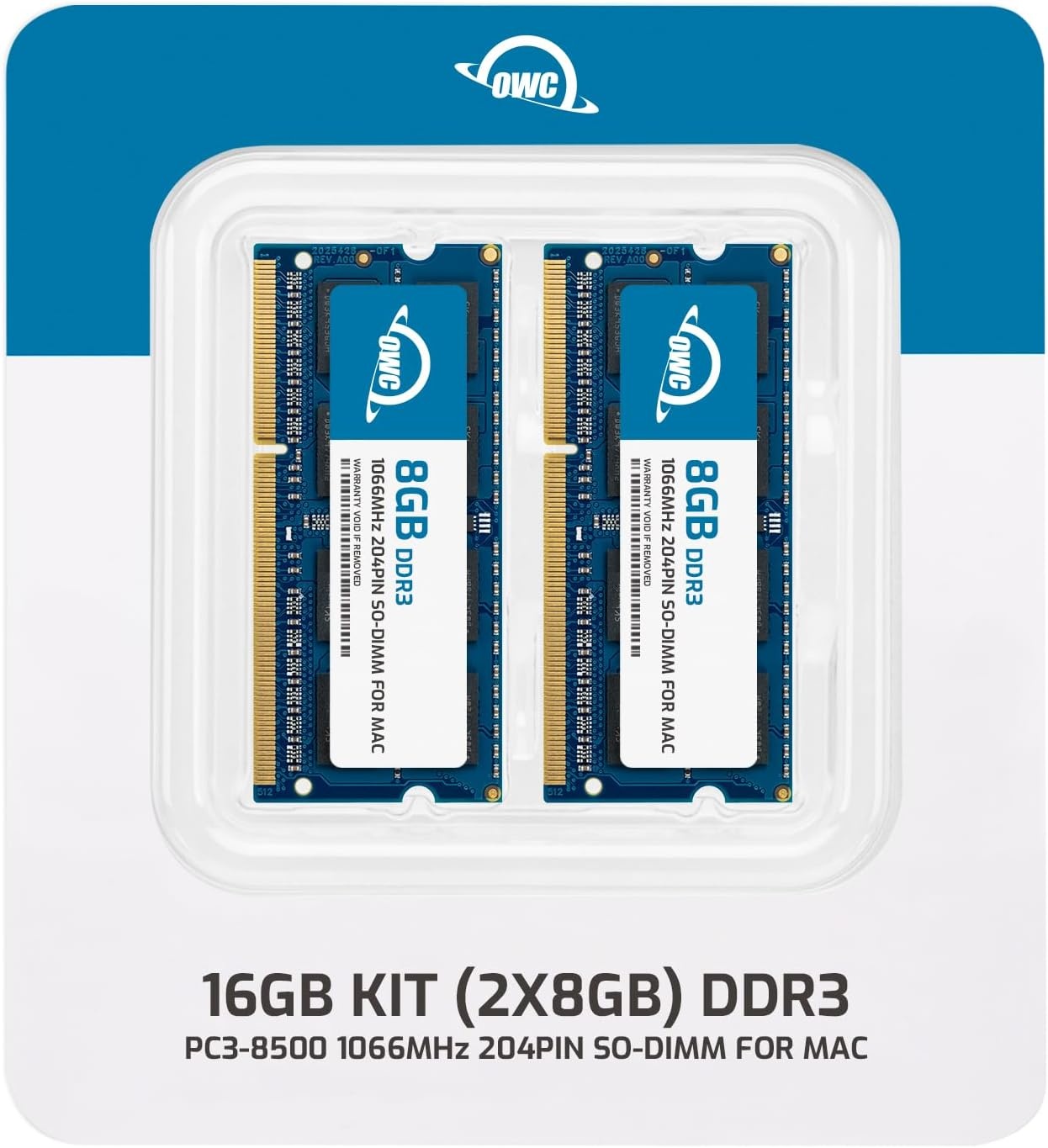 OWC Mac Geheugenmodule 16GB DDR3 1066MHz (2x8GB) - 28% Korting