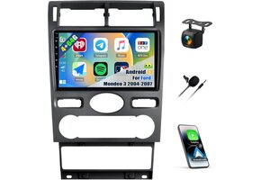 Android Autoradio Ford Mondeo 3: 9" CarPlay/Android Auto - 30% Korting