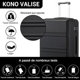 Lichtgewicht 24 inch ABS Koffer Trolley met TSA-slot - 29% Korting!