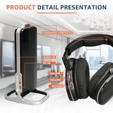Draadloze TV Koptelefoon | 60m Bereik | 2.4G & Bluetooth | Geen Vertraging