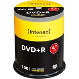 Intenso DVD+R 4.7GB 16x | 100 Stuks Spindel | 28% Korting