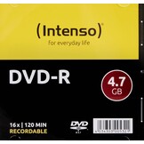 Intenso DVD+R 4.7GB 16x | 100 Stuks Spindel | 28% Korting