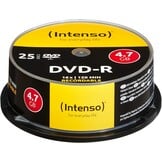 Intenso DVD+R 4.7GB 16x | 100 Stuks Spindel | 28% Korting
