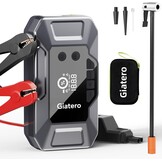 Auto Startbooster met Compressor: 4000A, 16000mAh | 29% Korting