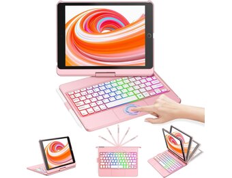 iPad 10.2 Toetsenbordhoes (9e/8e/7e Gen) - 33% Korting