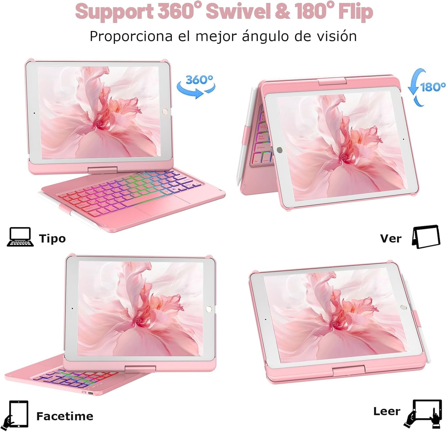 iPad 10.2 Toetsenbordhoes (9e/8e/7e Gen) - 33% Korting