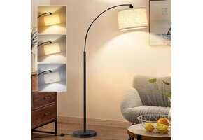 Arc Vloerlamp met 3 Kleurtemperaturen - 29% Korting