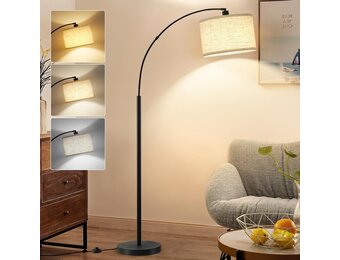 Arc Vloerlamp met 3 Kleurtemperaturen - 29% Korting