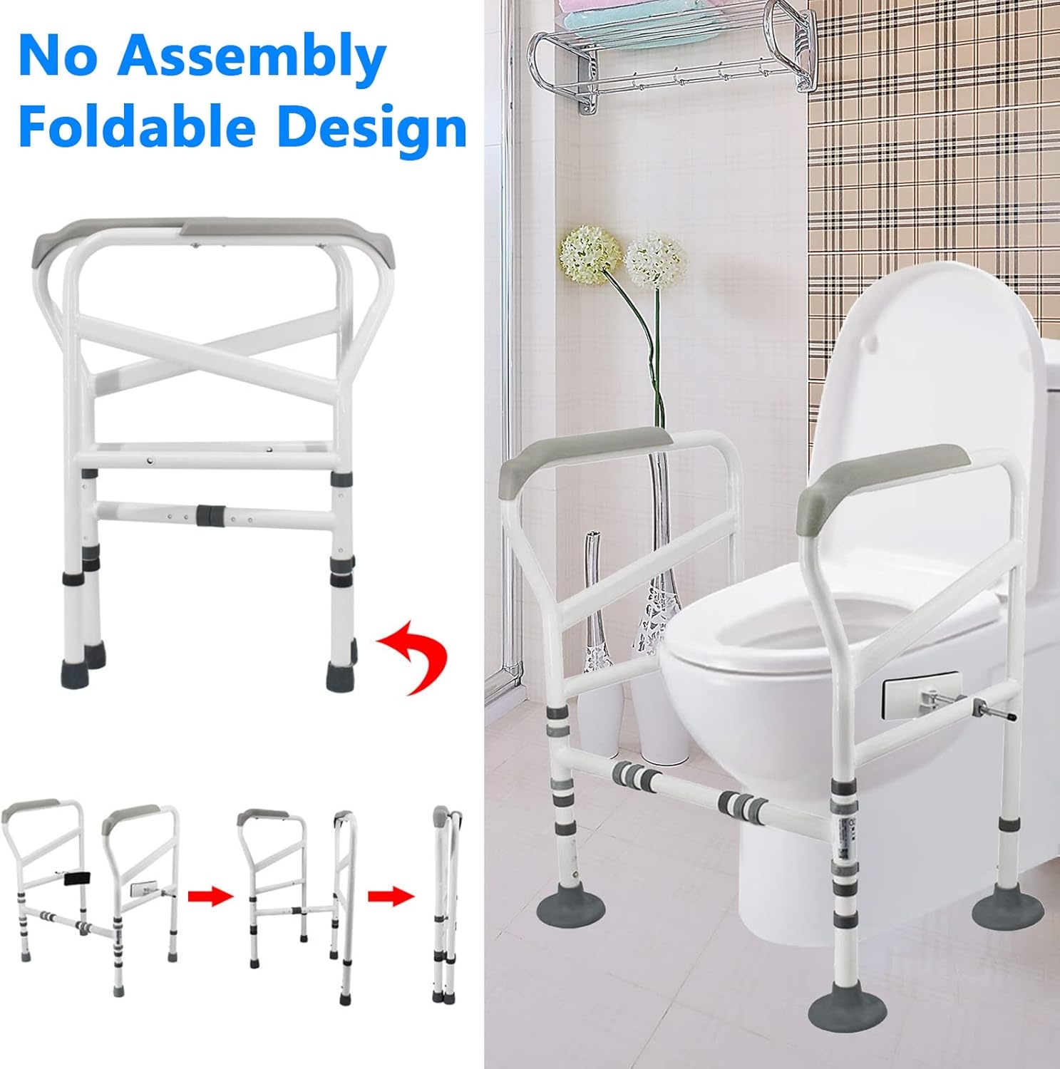 WC-frame Opstahulp Universeel - 34% Korting
