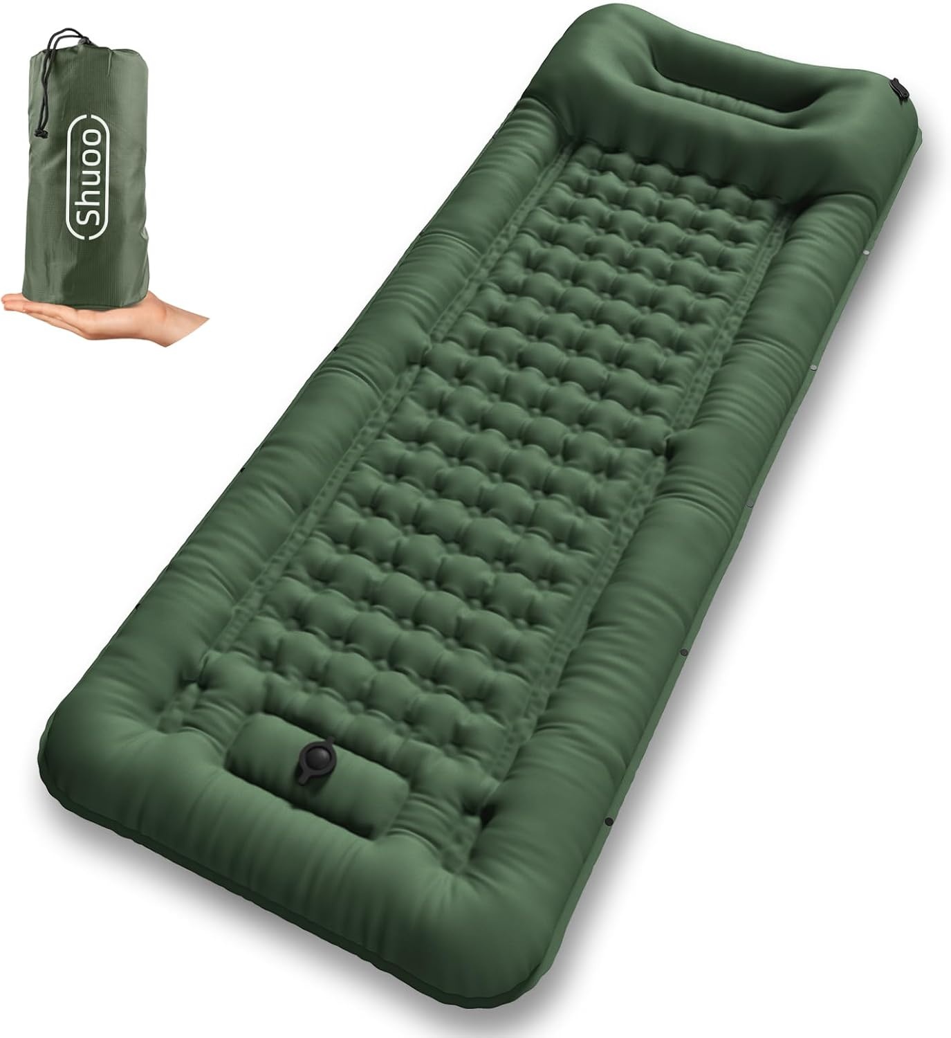 Zelfopblazende Slaapmat - 12cm Dik & Waterdicht - 33% Korting
