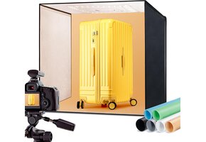 Opnametent voor Productfotografie | 60x58x58cm | 65W LED | 34% Korting