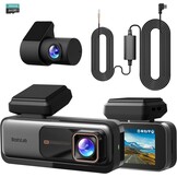 4K+2K Dual Dashcam Auto met GPS, WiFi & 64GB SD | 30% Korting