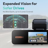 4K+2K Dual Dashcam Auto met GPS, WiFi & 64GB SD | 30% Korting