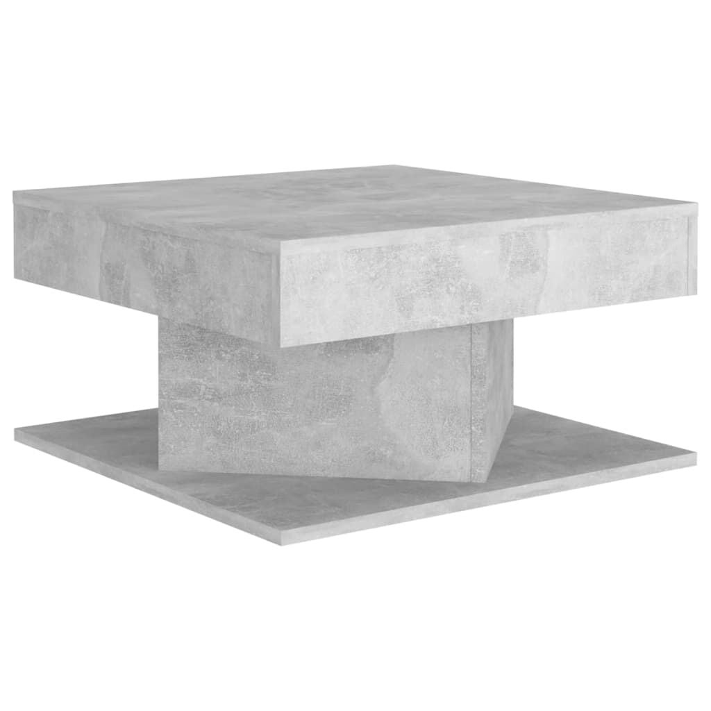 VidaXL Salontafel Betongrijs - Bewerkt Hout (29% Korting)