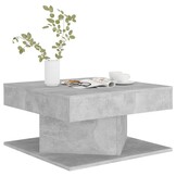 VidaXL Salontafel Betongrijs - Bewerkt Hout (29% Korting)