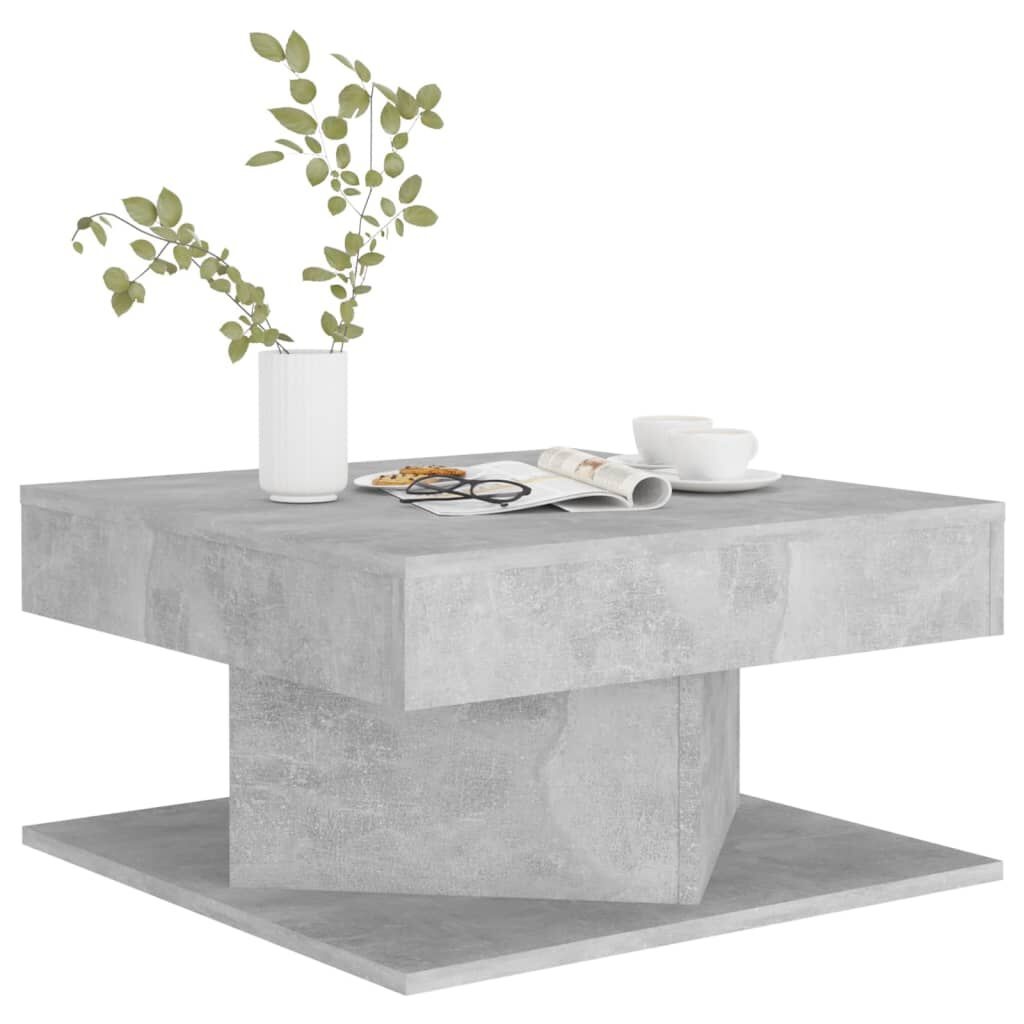 VidaXL Salontafel Betongrijs - Bewerkt Hout (29% Korting)