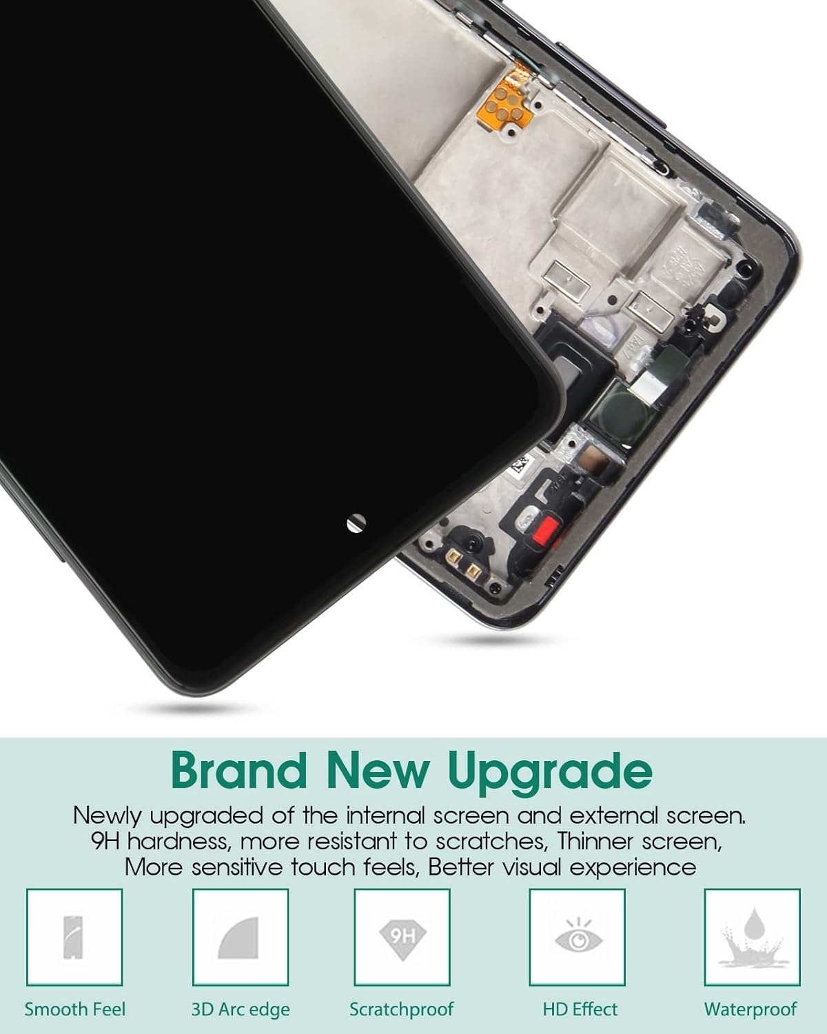Schermvervanging Samsung Galaxy A52 5G (met frame) - 33% Korting!