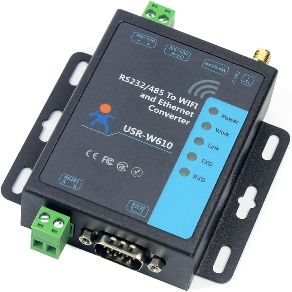 Serieel naar WiFi Ethernet Converter - Industriële Automatisering met Korting