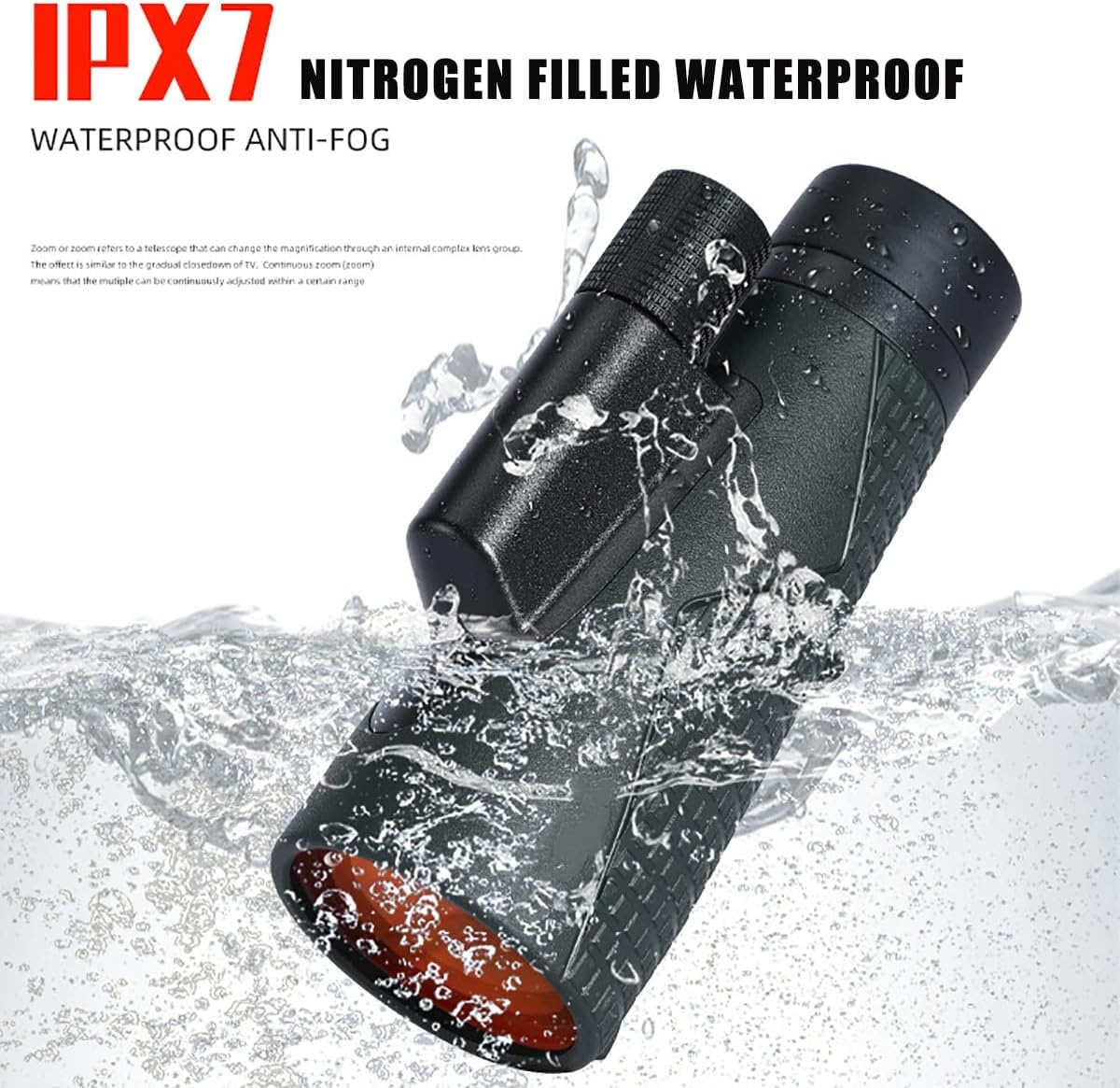 12x56mm ED Monoculair met Smartphone Adapter - 30% Korting!