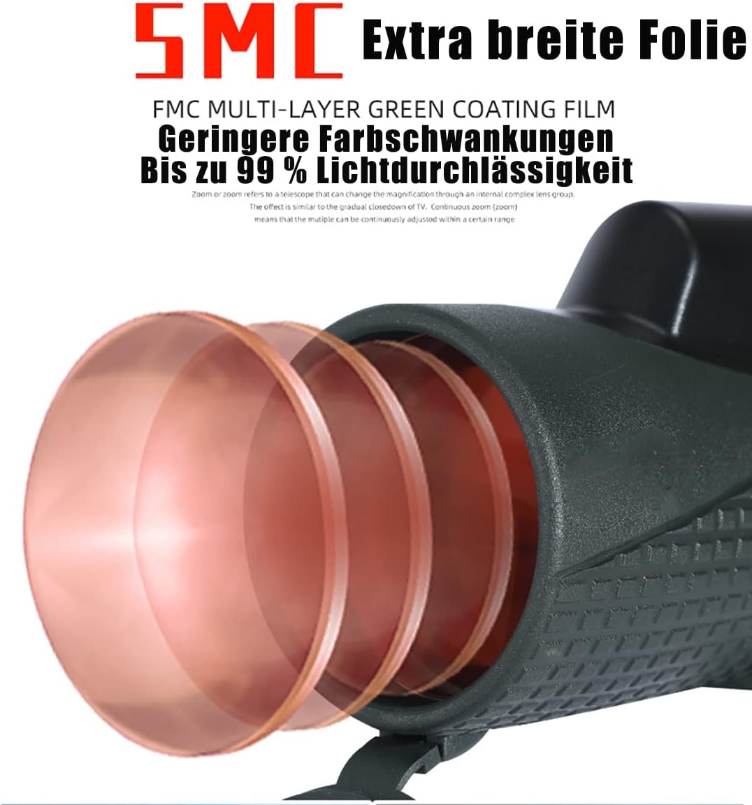 12x56mm ED Monoculair met Smartphone Adapter - 30% Korting!