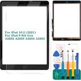 Schermvervanger iPad 9 (2021) 10.2" Zwart - 27% Korting
