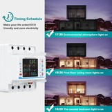 Driefase WiFi Energiemeter 100A 380V met Tuya App | 29% Korting