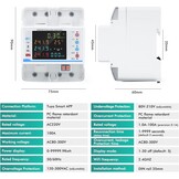 Driefase WiFi Energiemeter 100A 380V met Tuya App | 29% Korting