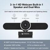 Conferentiecamera 1080P met microfoon/luidspreker | 29% Korting
