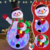 Opblaasbare Sneeuwpop 3m Buiten | LED | Kerstdecoratie met 34% Korting