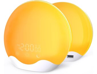 Wake-up Light Wekker met Zon Simulatie - 33% Korting