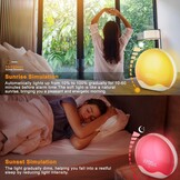 Wake-up Light Wekker met Zon Simulatie - 33% Korting