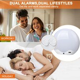 Wake-up Light Wekker met Zon Simulatie - 33% Korting
