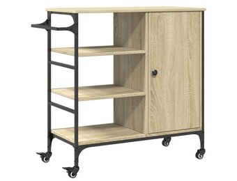 Keukentrolley Sonoma Eiken - 34% Korting!