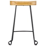 2x Gavin Barkrukken Massief Mangohout & IJzer - 35% Korting