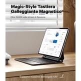 Magnetisch iPad Pro 11 Toetsenbord met Verlichting - 29% Korting
